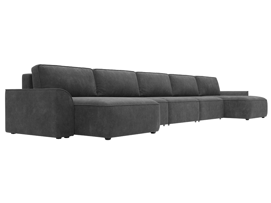 Диван П-образный Лига-048 НПБ МегаЛонг (brut 16 темно-серый) Диван П-образный Лига-048 НПБ МегаЛонг (brut 16 темно-серый)