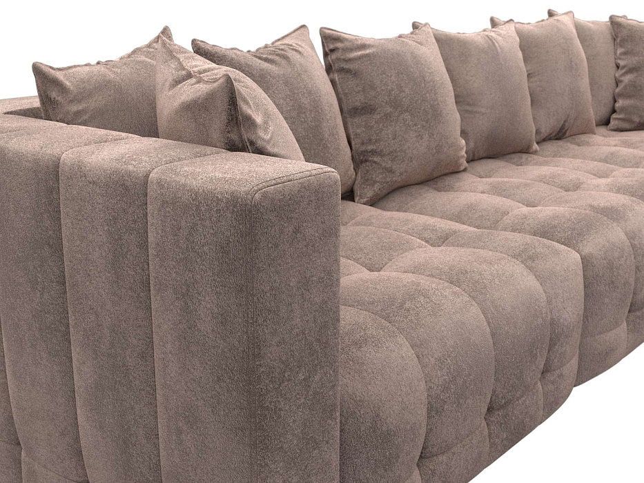 Диван прямой Лига-052 НПБ Лонг (tower 05 бежевый)