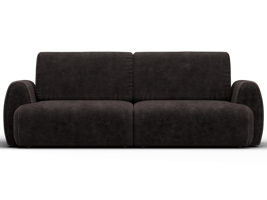 Диван прямой Лига-115 НПБ (brut 17 коричневый)