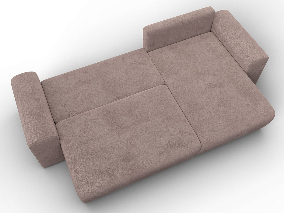 Диван угловой Лига-099 угол универсальный (tower 05 бежевый)