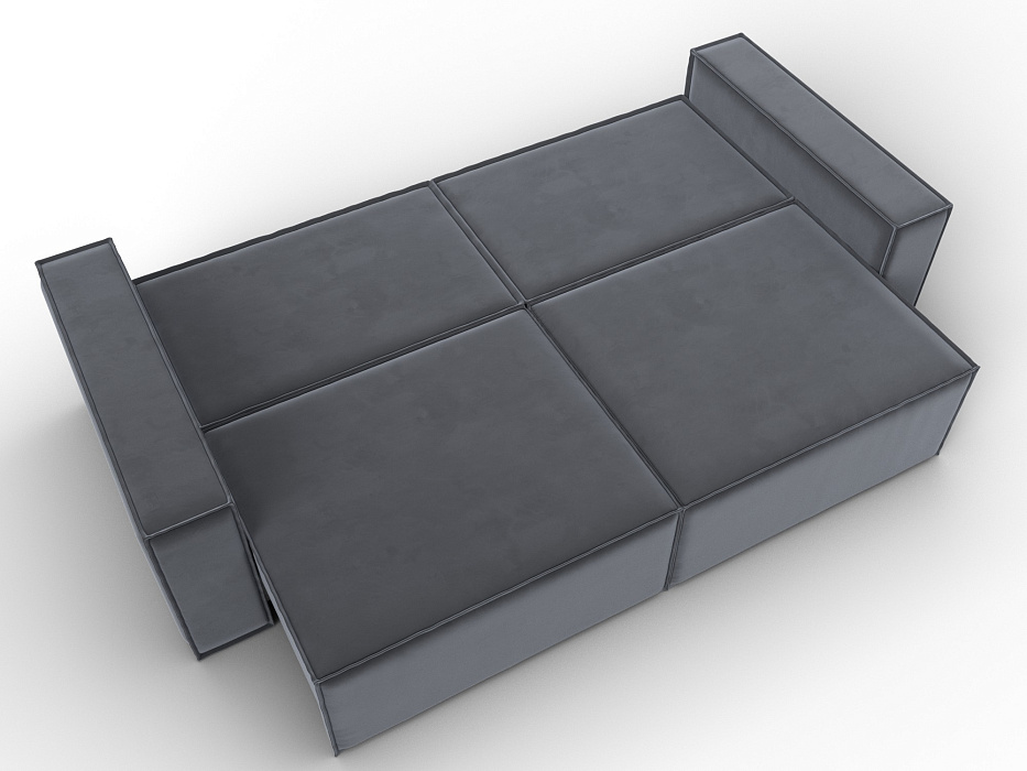 Диван прямой Куба (серый)