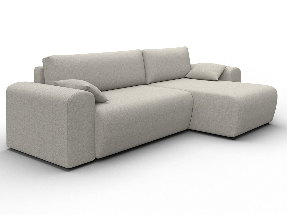 Диван угловой Лига-099 угол универсальный (амур 02 бежевый)