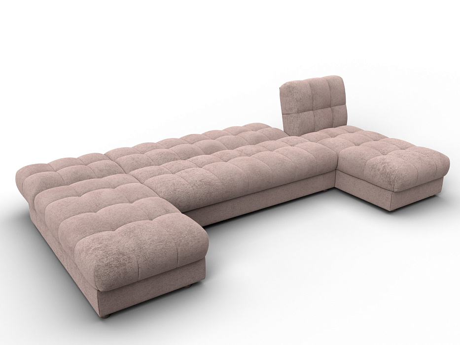 Диван П-образный Лига-116 НПБ (tower 05 бежевый)