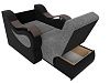 Кресло-кровать Меркурий 60 (серый\черный)