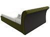 Интерьерная кровать Сицилия 160 (зеленый цвет)