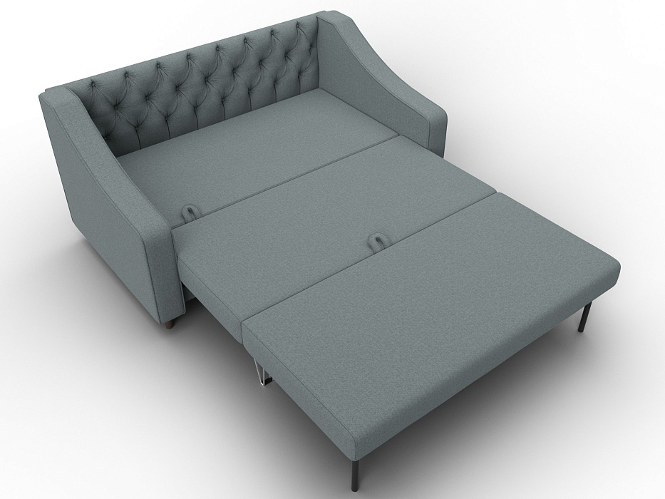 Диван прямой Лига-071 (амур 07 серый)