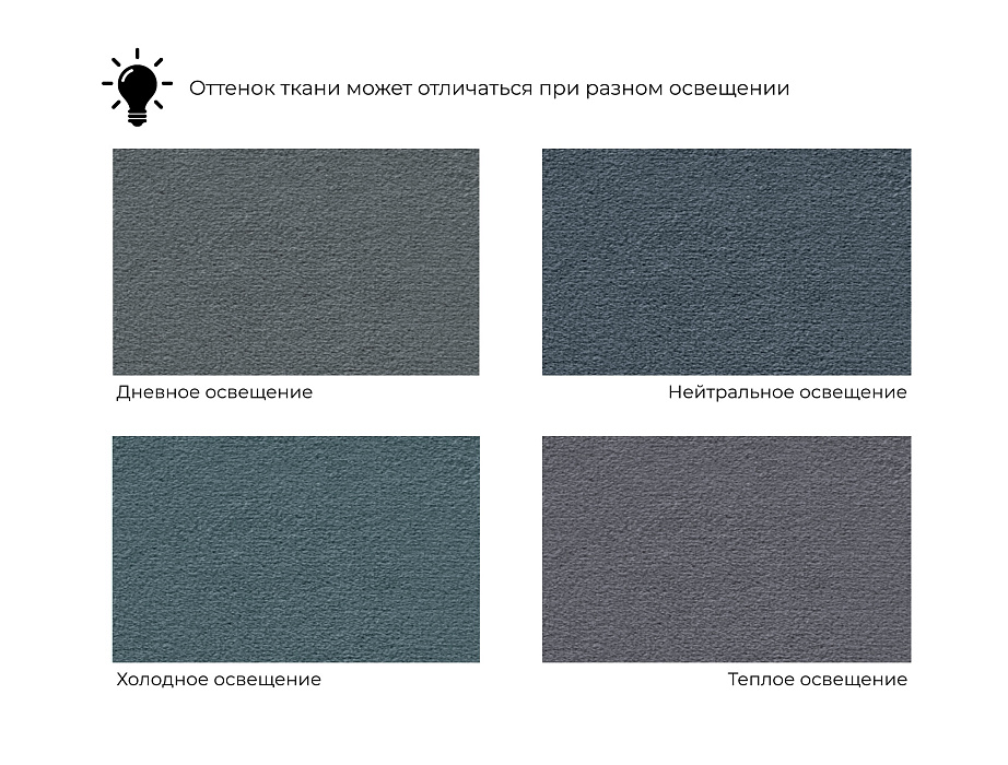 Диван прямой Куба лонг (серый)