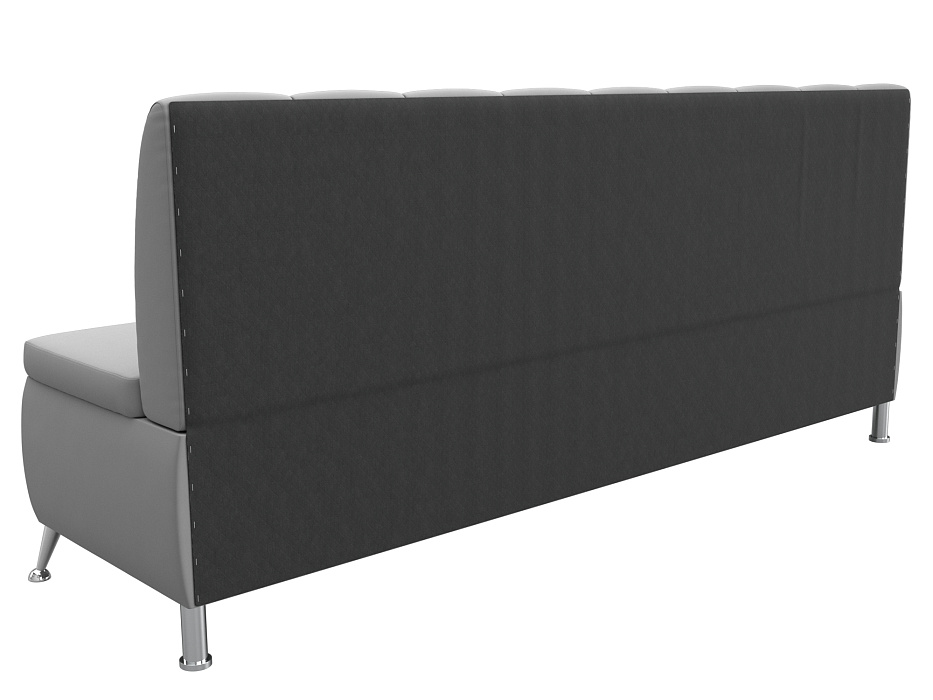 Диван кухонный прямой Кантри (белый)