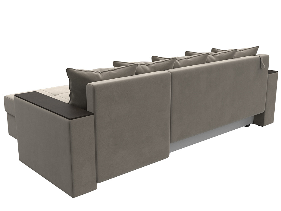 Диван угловой Дубай Лайт угол универсальный (бежевый)