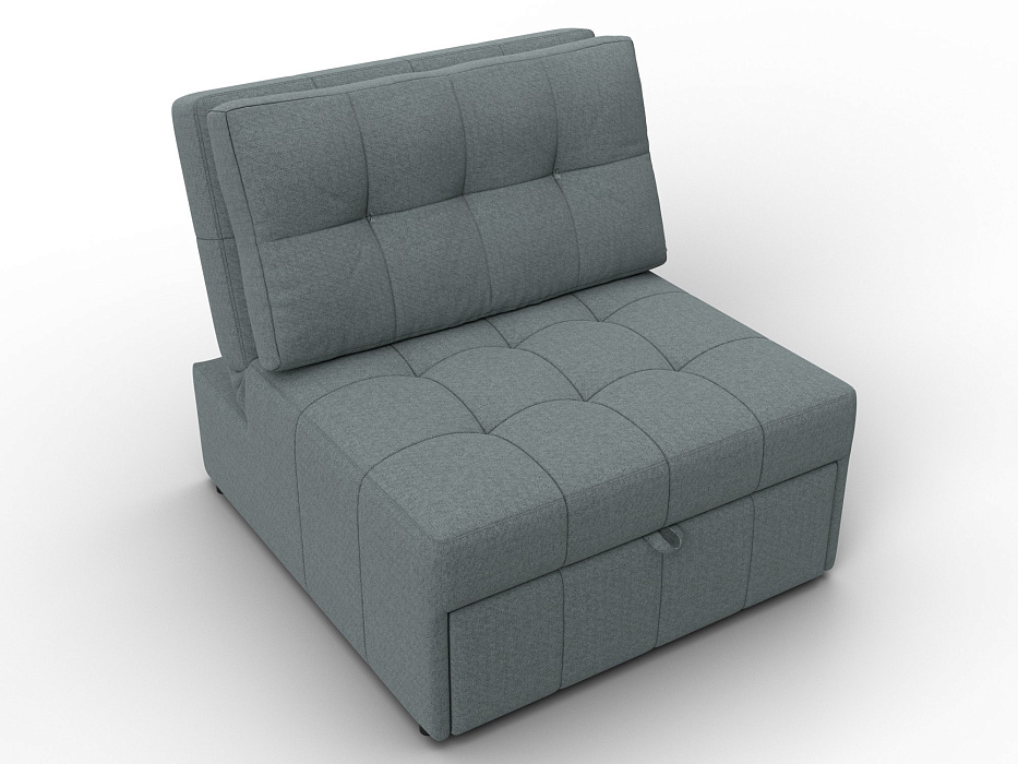 Кресло-кровать Лига-107 (80) (амур 07 серый)