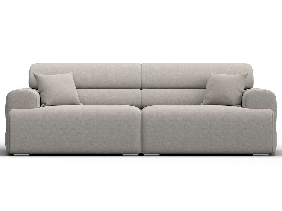 Диван прямой Лига-109 НПБ (амур 02 бежевый)