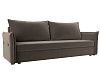 Прямой диван Лига-004 (коричневый цвет)