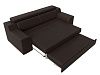 Прямой диван Лига-003 (коричневый цвет)