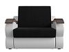 Прямой диван Меркурий 100 (черный\белый цвет)