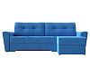 Угловой диван Амстердам правый угол (голубой цвет)