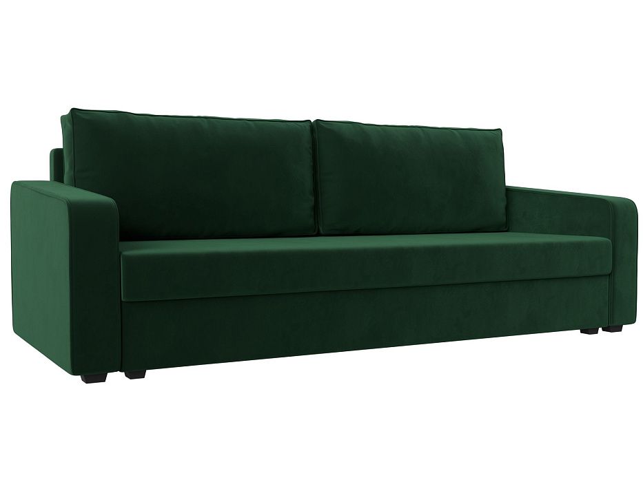 Прямой диван Лига-009 (зеленый)