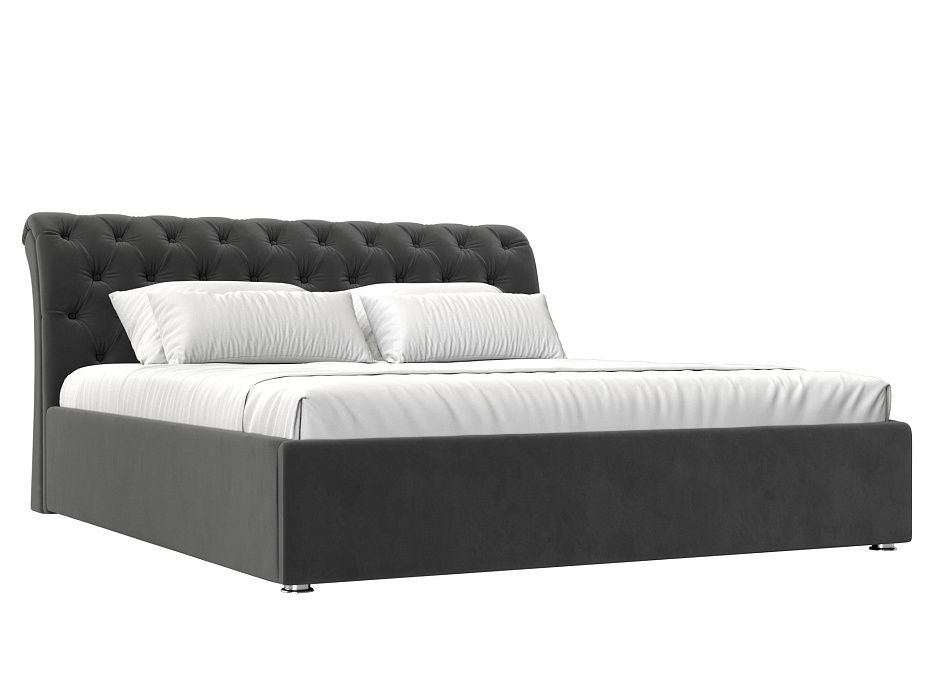 Кровать интерьерная Сицилия 200 (серый)