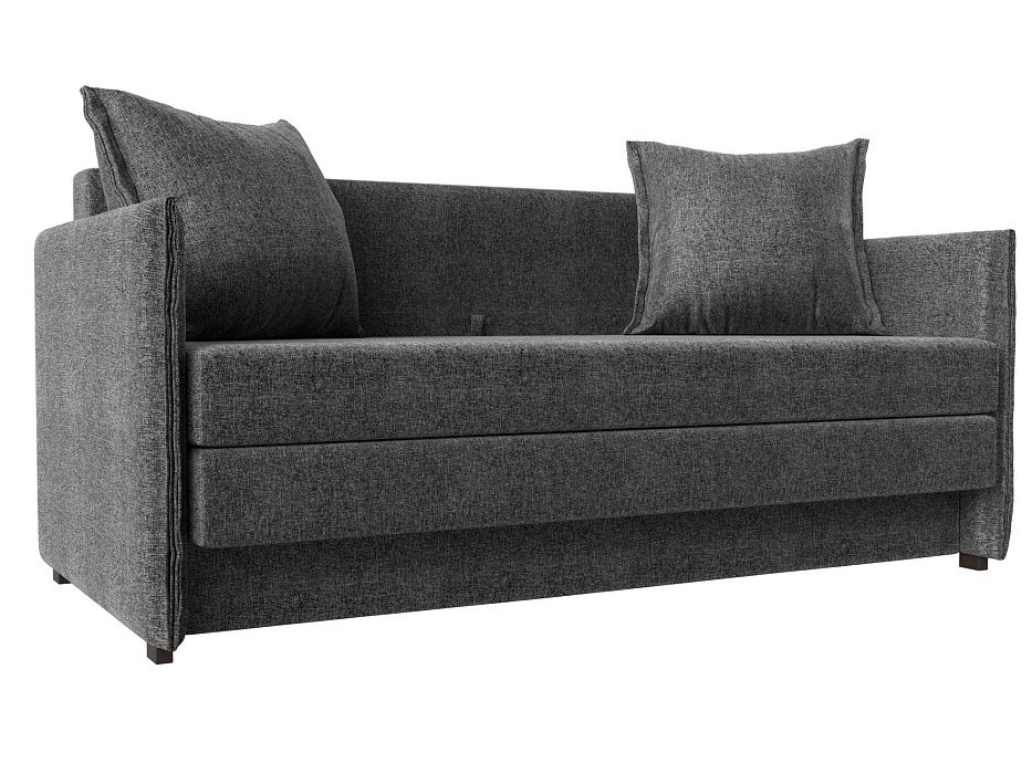 Прямой диван Лига-011 (серый цвет)