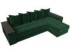 Угловой диван Дубай правый угол (зеленый цвет)