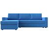 Угловой диван Траумберг Лайт левый угол (голубой цвет)