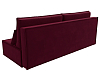 Прямой диван Фабио (бордовый цвет)