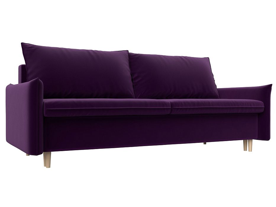 Прямой диван Хьюстон (фиолетовый цвет)