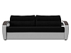 Прямой диван Форсайт (черный\белый цвет)