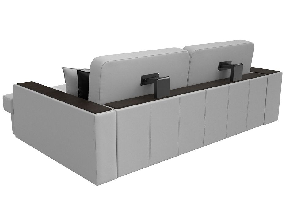 Диван угловой Брюссель правый угол (белый\черный) Диван угловой Брюссель правый угол (белый\черный)