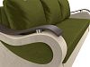 Прямой диван Меркурий Лайт (зеленый\бежевый цвет)