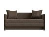 Прямой диван Лига-011 (коричневый)