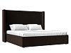 Кровать интерьерная Ларго 180 (коричневый)