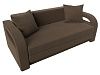 Прямой диван Лига-014 (коричневый)