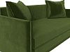 Прямой диван Лига-011 (зеленый цвет)