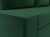 Угловой диван Версаль правый угол (зеленый\бежевый цвет)