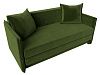 Прямой диван Лига-011 (зеленый цвет)
