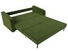 Прямой диван Лига-013 (зеленый цвет)