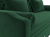 Прямой диван софа Сойер (зеленый цвет)