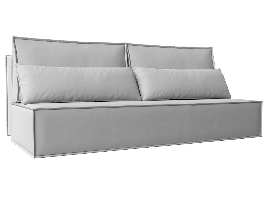 Прямой диван Фабио (белый цвет)