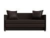 Прямой диван Лига-011 (коричневый цвет)