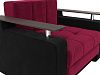 Кресло-кровать Мираж (бордовый\черный цвет)