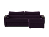 Угловой диван Форсайт правый угол (фиолетовый цвет)