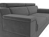 Прямой диван Лига-003 (серый цвет)
