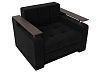 Кресло-кровать Мираж (черный цвет)