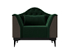 Кресло Флорида (зеленый\коричневый)