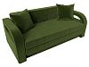 Прямой диван Лига-014 (зеленый цвет)