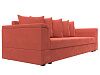Прямой диван Лига-005 (коралловый цвет)
