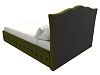 Кровать интерьерная Герда 160 (зеленый)
